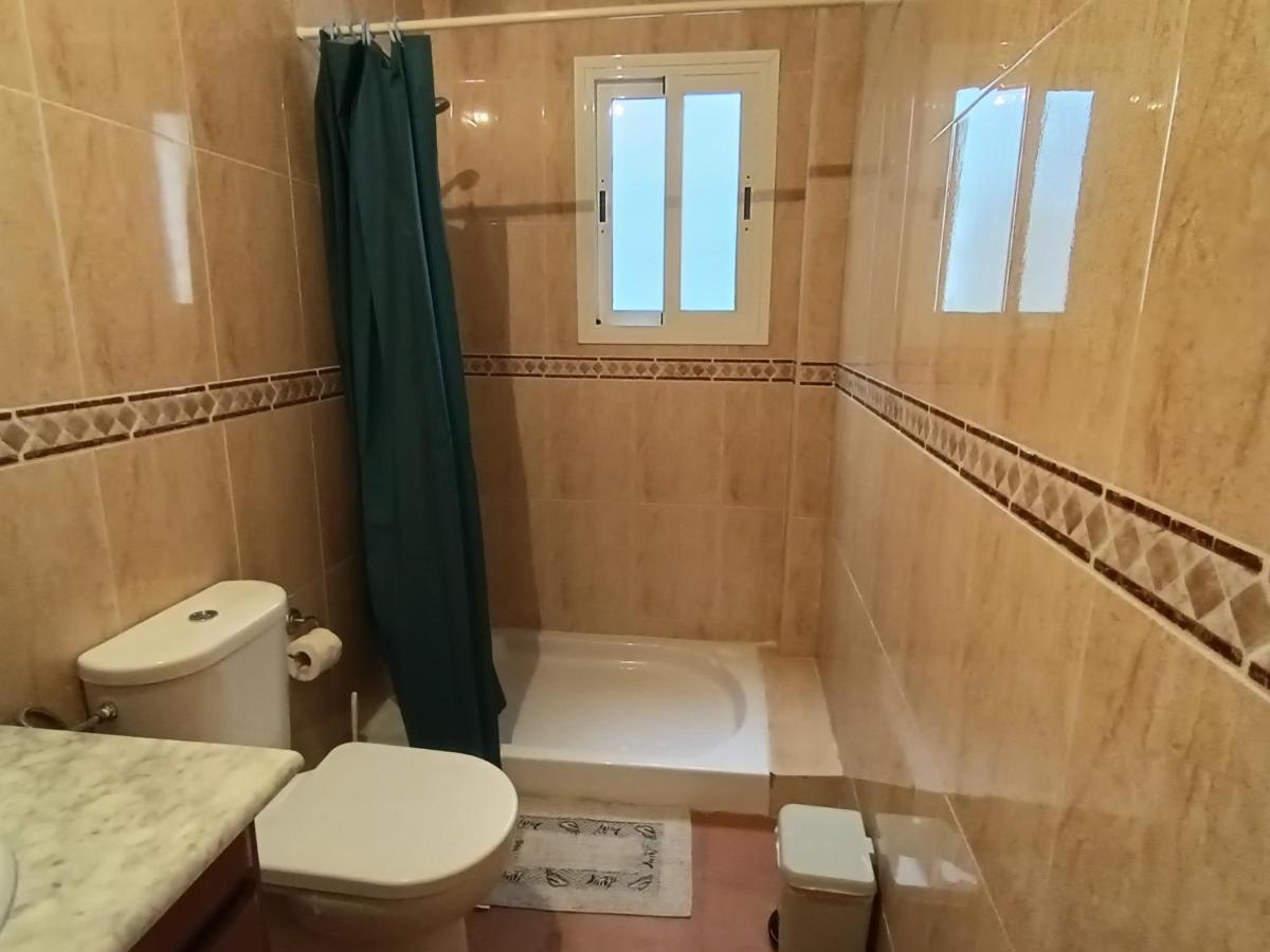 Casa Baja Naturista Con Patio En Primera Linea De Playa Con Piscina Comunitaria! Вера Экстерьер фото